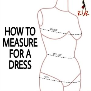 HOW TO MEASURE FOR A DRESS